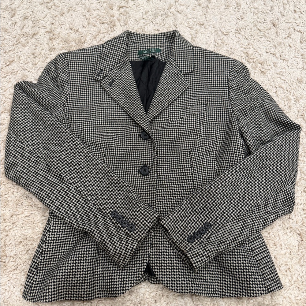 Ralph Lauren Checkered Blazer